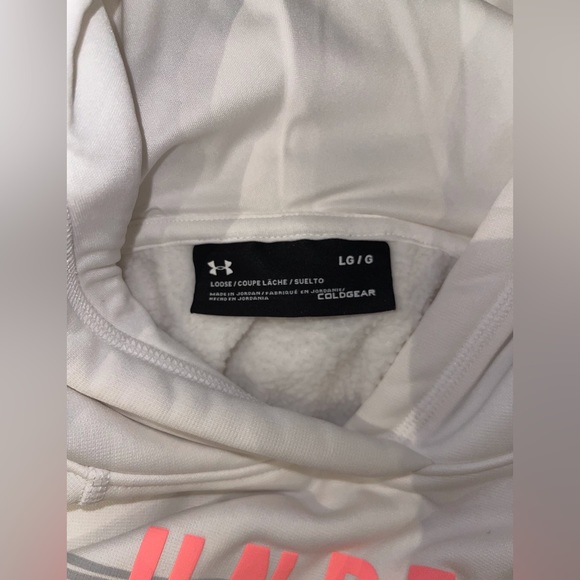 Large white Under Armour sweatshirt - Picture 2 of 2